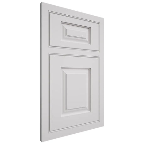 Shiloh Cabinetry Beaded Inset Oxford Paintable Polar Door
