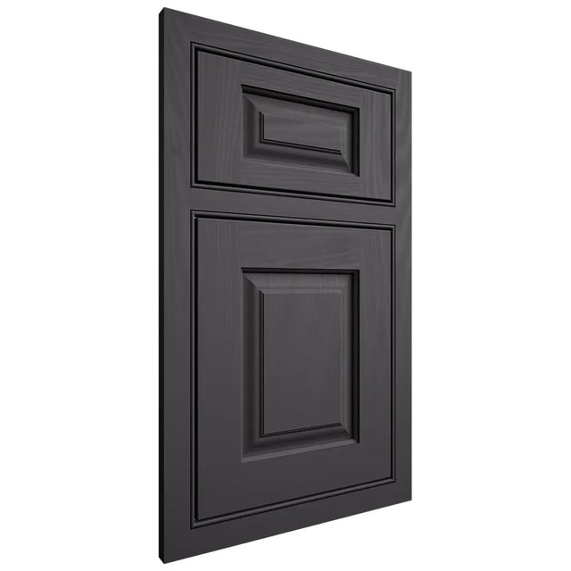 Shiloh Cabinetry Beaded Inset Oxford Poplar Plain Cut Cadet Door