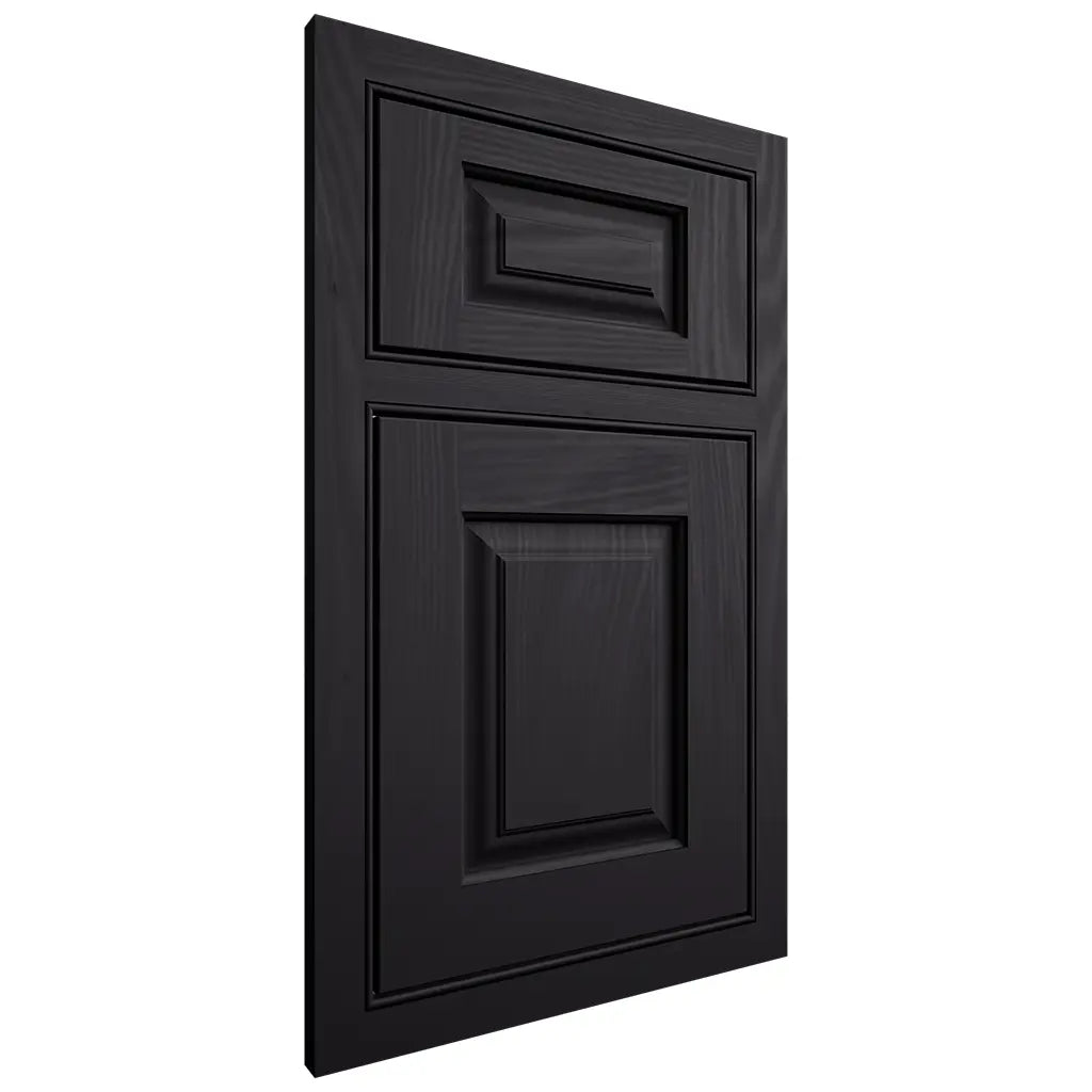 Shiloh Cabinetry Beaded Inset Oxford Poplar Plain Cut Harbor Door