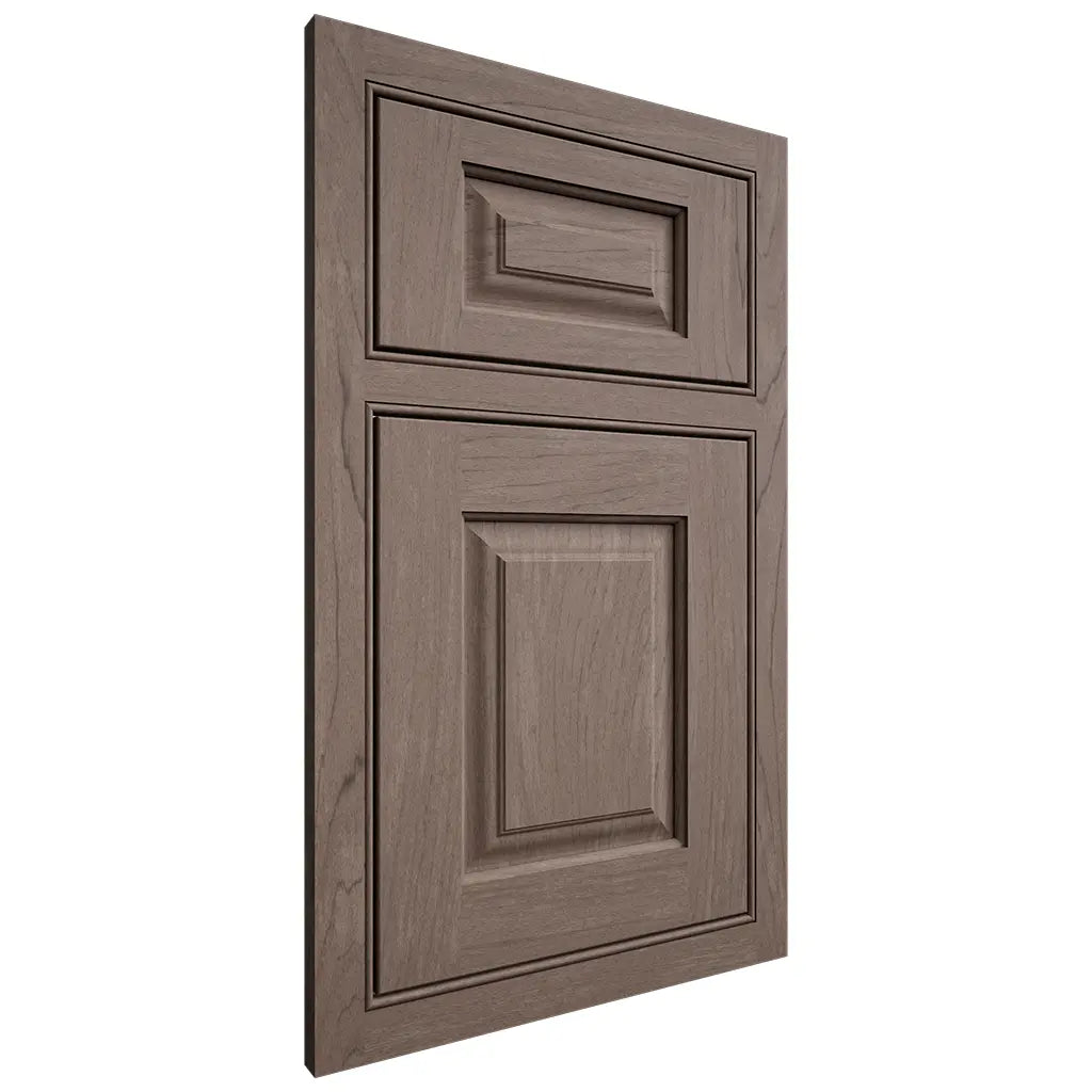 Shiloh Cabinetry Beaded Inset Oxford Poplar Plain Cut River Rock Door
