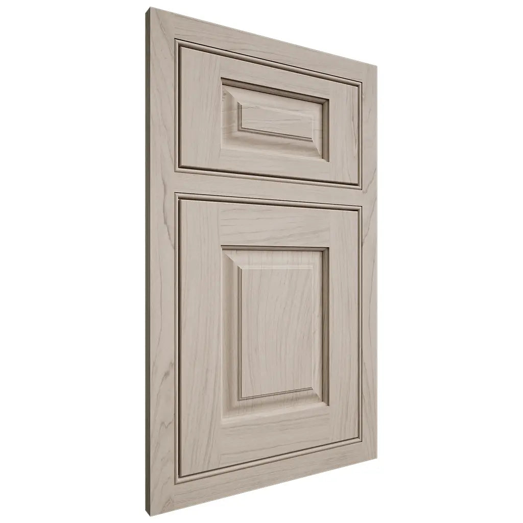 Shiloh Cabinetry Beaded Inset Oxford Poplar Plain Cut Seagull Door