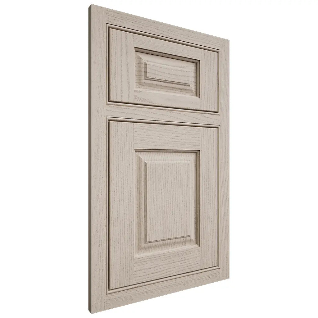 Shiloh Cabinetry Beaded Inset Oxford Walnut Plain Cut Seagull Door
