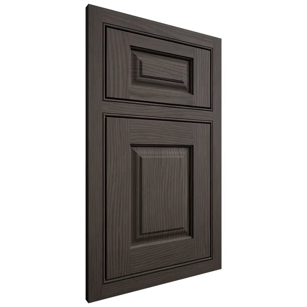 Shiloh Cabinetry Beaded Inset Oxford White Oak Plain Cut Creekside Door