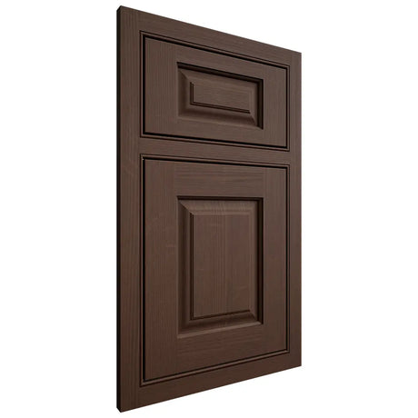 Shiloh Cabinetry Beaded Inset Oxford White Oak Quarter Sawn Braun Door