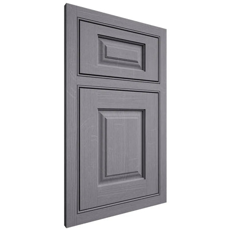 Shiloh Cabinetry Beaded Inset Oxford White Oak Quarter Sawn Cadet Door