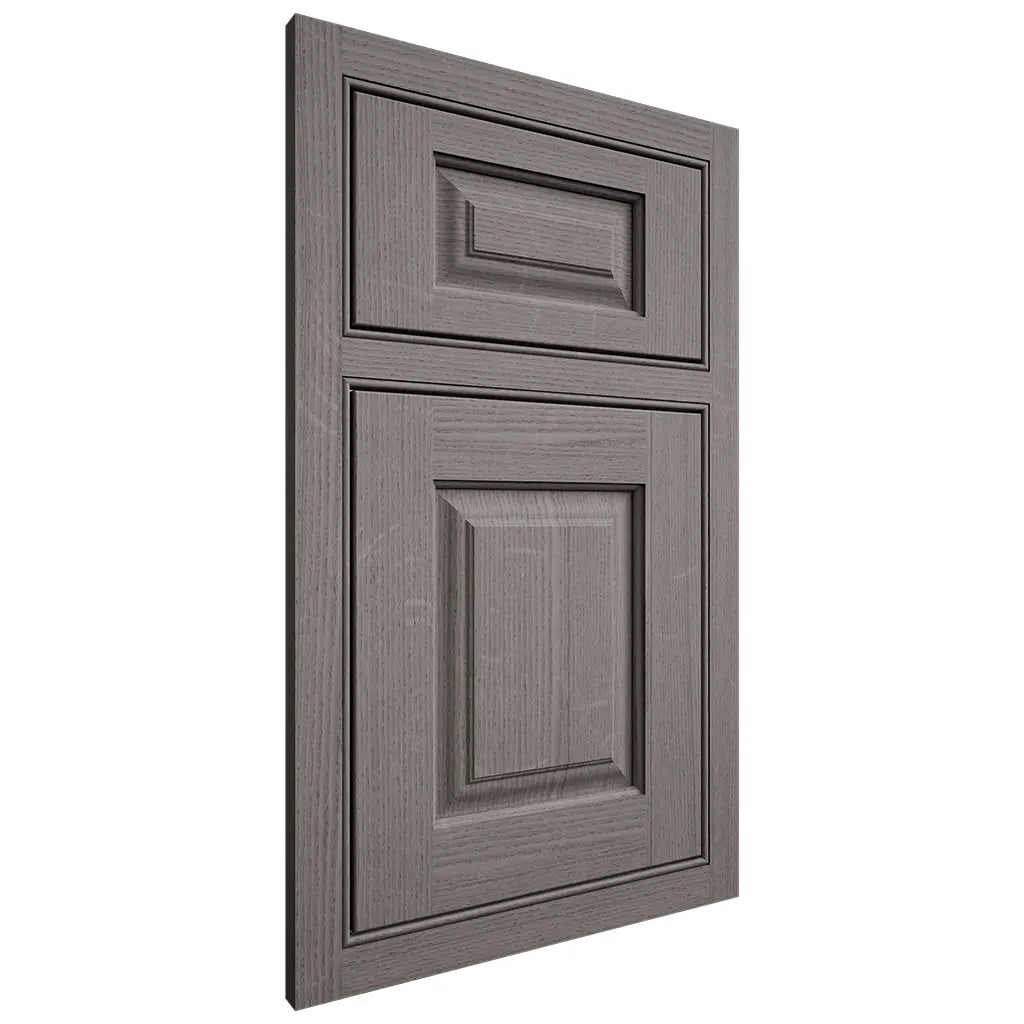 Shiloh Cabinetry Beaded Inset Oxford White Oak Quarter Sawn Flagstone Door