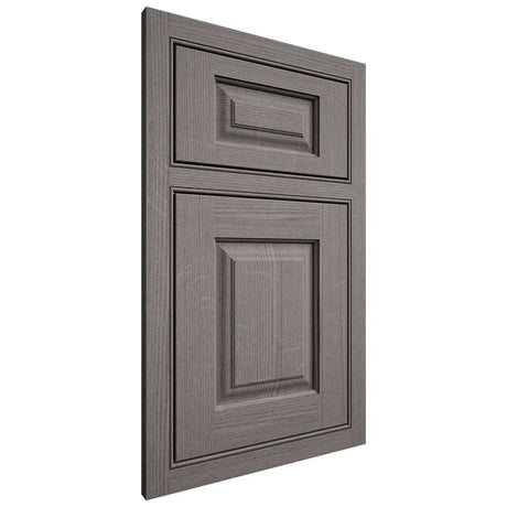 Shiloh Cabinetry Beaded Inset Oxford White Oak Quarter Sawn Flagstone Door