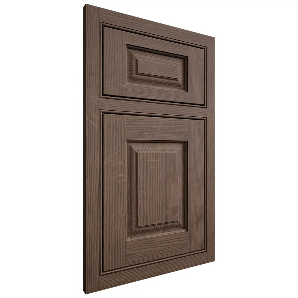 Shiloh Cabinetry Beaded Inset Oxford White Oak Quarter Sawn Mineral Door