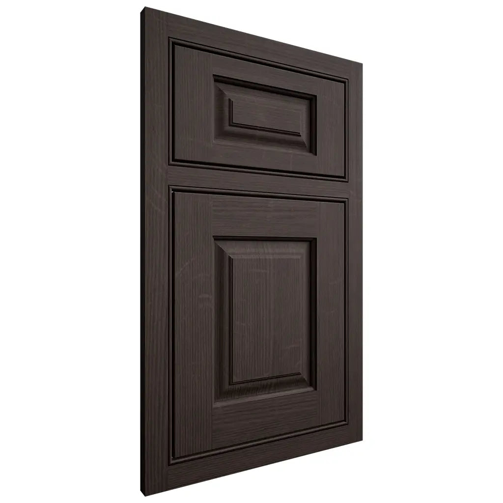 Shiloh Cabinetry Beaded Inset Oxford White Oak Quarter Sawn Morel Door