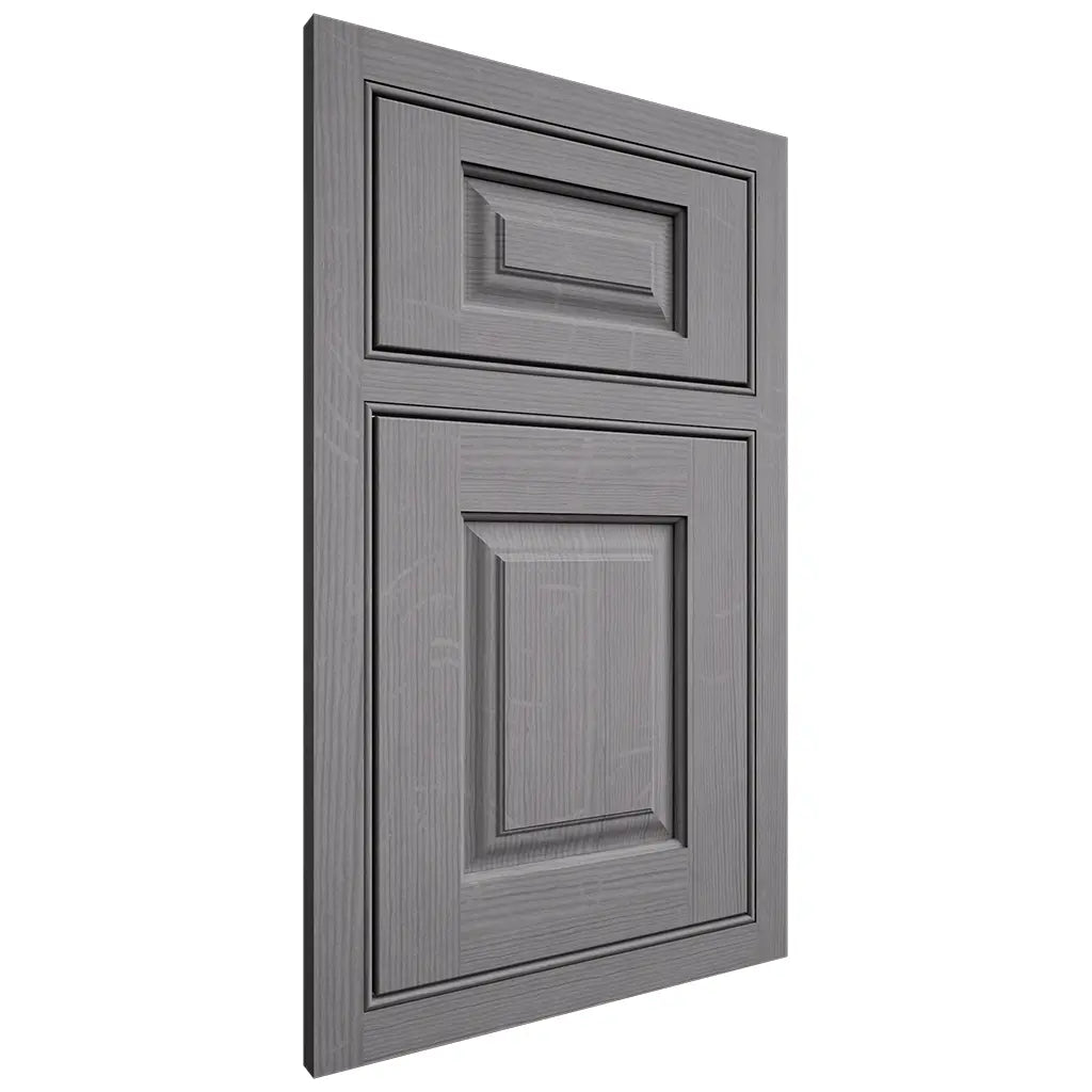 Shiloh Cabinetry Beaded Inset Oxford White Oak Quarter Sawn Sterling Door