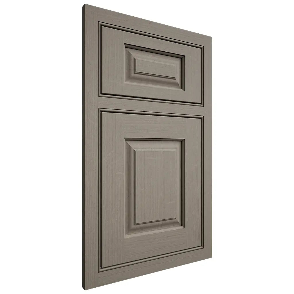 Shiloh Cabinetry Beaded Inset Oxford White Oak Quarter Sawn Thyme Door