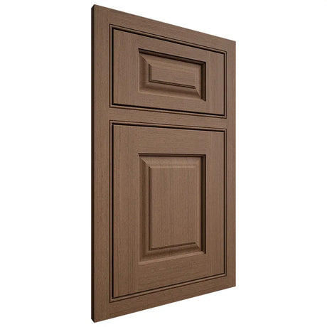 Shiloh Cabinetry Beaded Inset Oxford White Oak Rift Cut Autumn Door