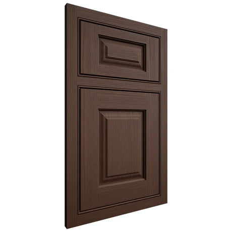 Shiloh Cabinetry Beaded Inset Oxford White Oak Rift Cut Braun Door