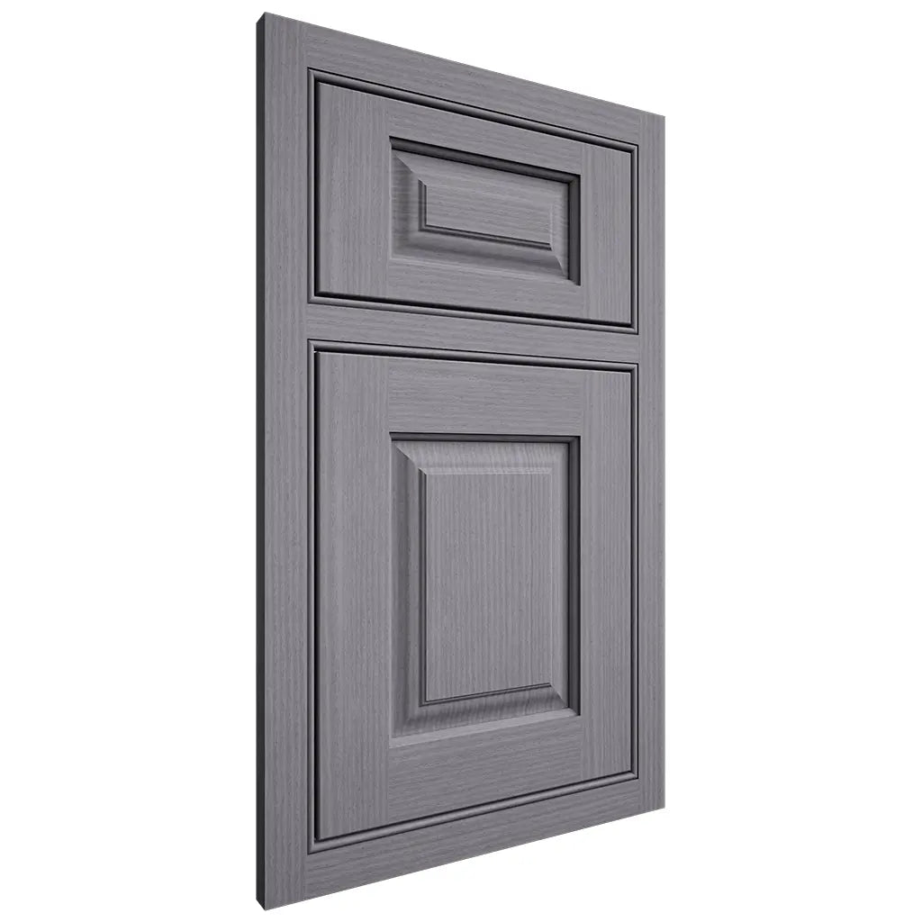 Shiloh Cabinetry Beaded Inset Oxford White Oak Rift Cut Cadet Door