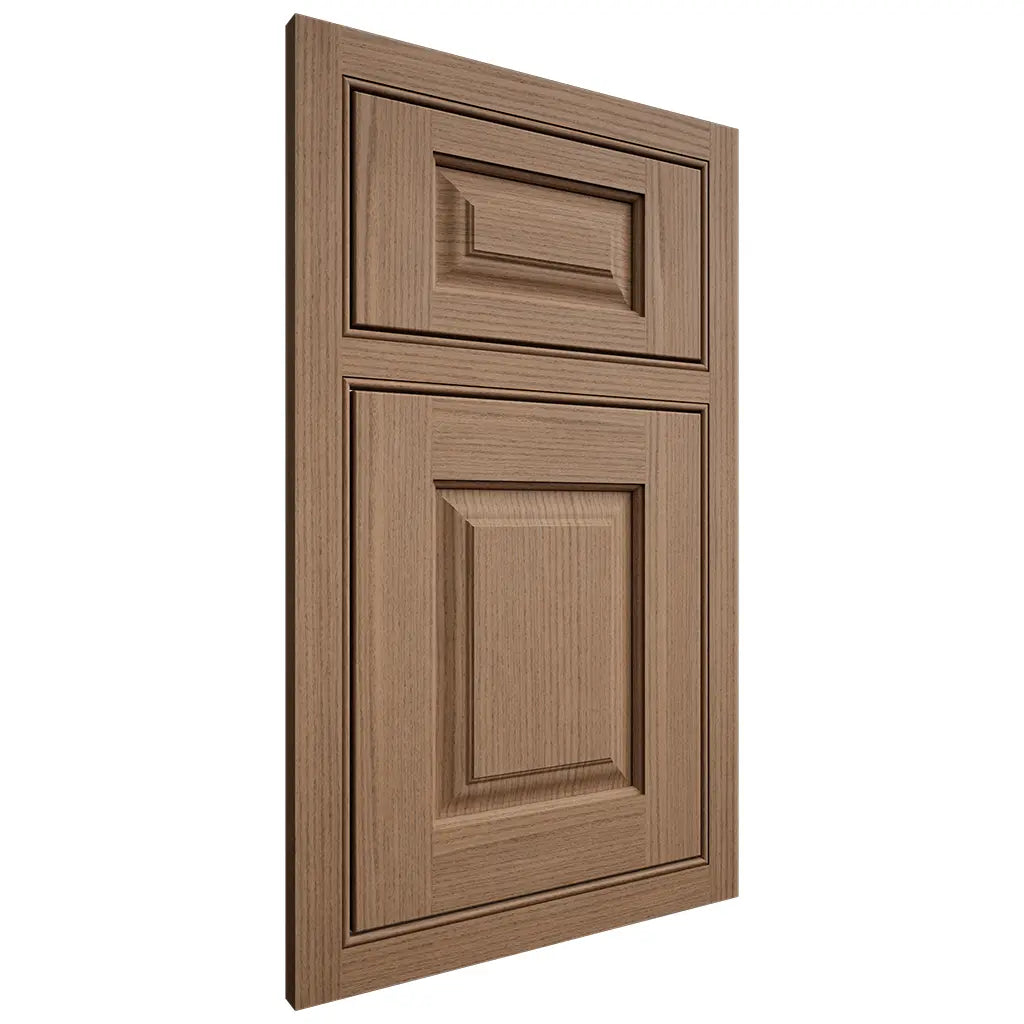 Shiloh Cabinetry Beaded Inset Oxford White Oak Rift Cut Medium Door
