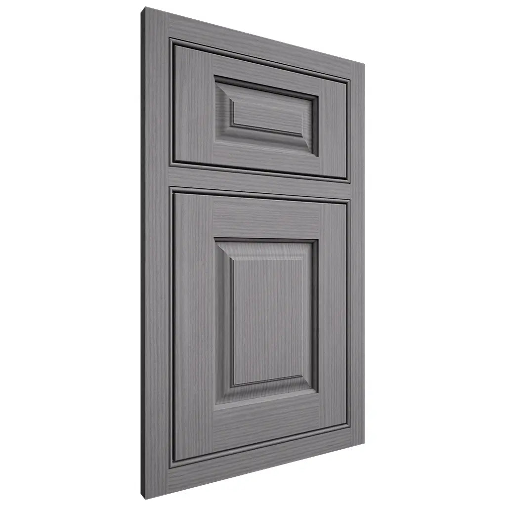 Shiloh Cabinetry Beaded Inset Oxford White Oak Rift Cut Sterling Door