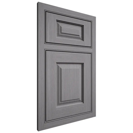 Shiloh Cabinetry Beaded Inset Oxford White Oak Rift Cut Sterling Door