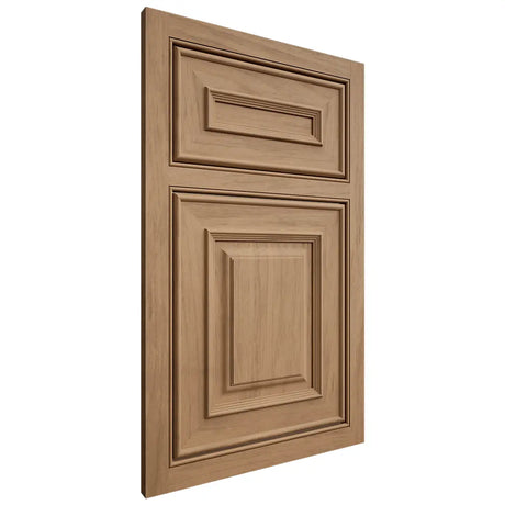 Shiloh Cabinetry Beaded Inset Portland Alder Plain Cut Dusty Road Door