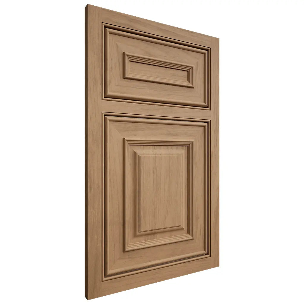 Shiloh Cabinetry Beaded Inset Portland Alder Plain Cut Dusty Road Door