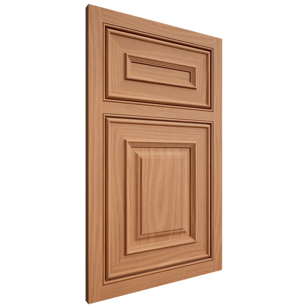 Shiloh Cabinetry Beaded Inset Portland Cherry Plain Cut Natural Door