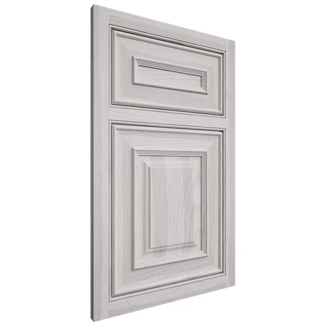 Shiloh Cabinetry Beaded Inset Portland Hickory Plain Cut Cotton Door
