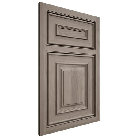 Shiloh Cabinetry Beaded Inset Portland Hickory Plain Cut Sterling Door