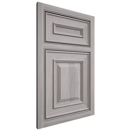 Shiloh Cabinetry Beaded Inset Portland Hickory Plain Cut Stratus Door