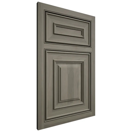 Shiloh Cabinetry Beaded Inset Portland Hickory Plain Cut Thyme Door