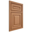 Shiloh Cabinetry Beaded Inset Portland Maple Plain Cut Cashmere Door