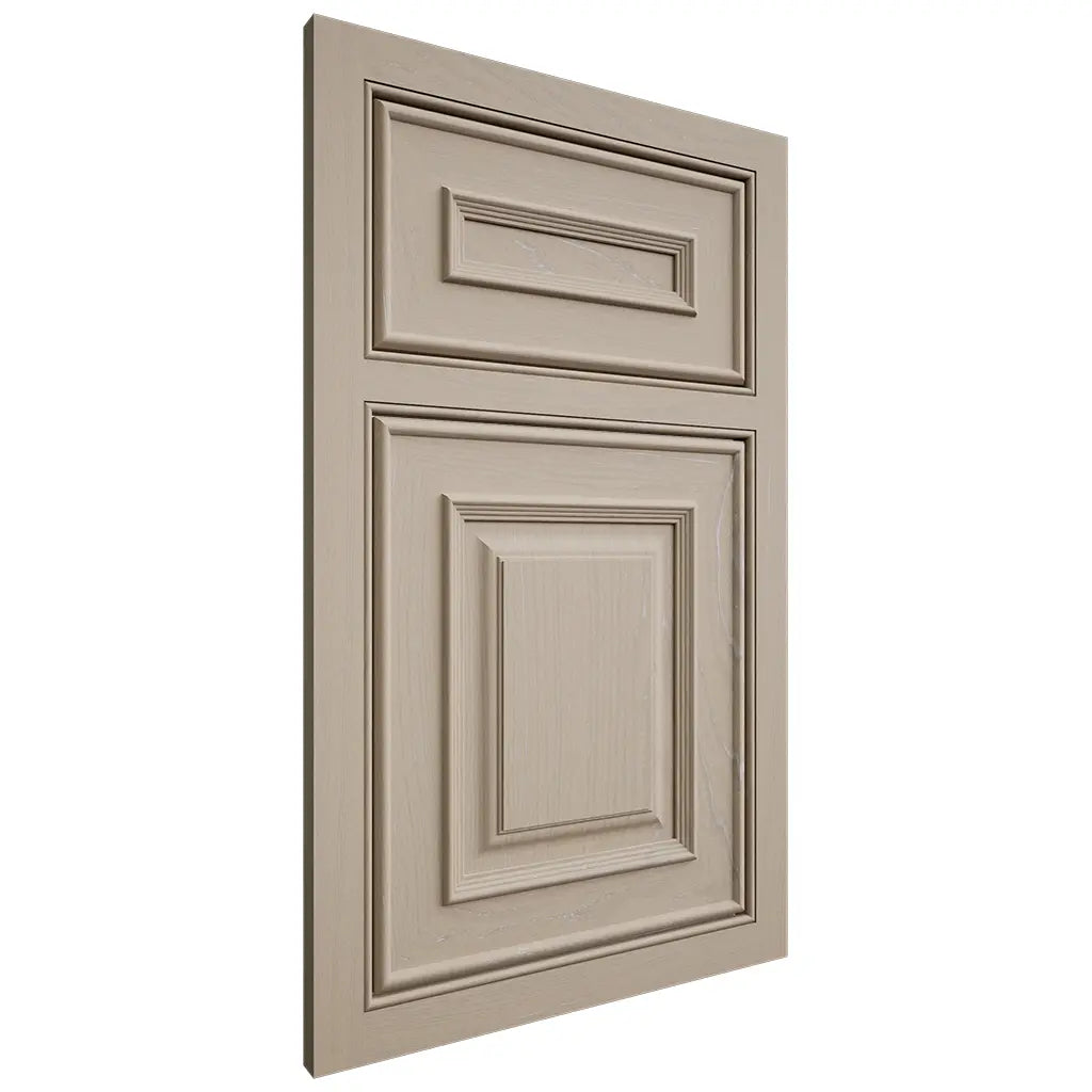 Shiloh Cabinetry Beaded Inset Portland Maple Plain Cut Pebble Door