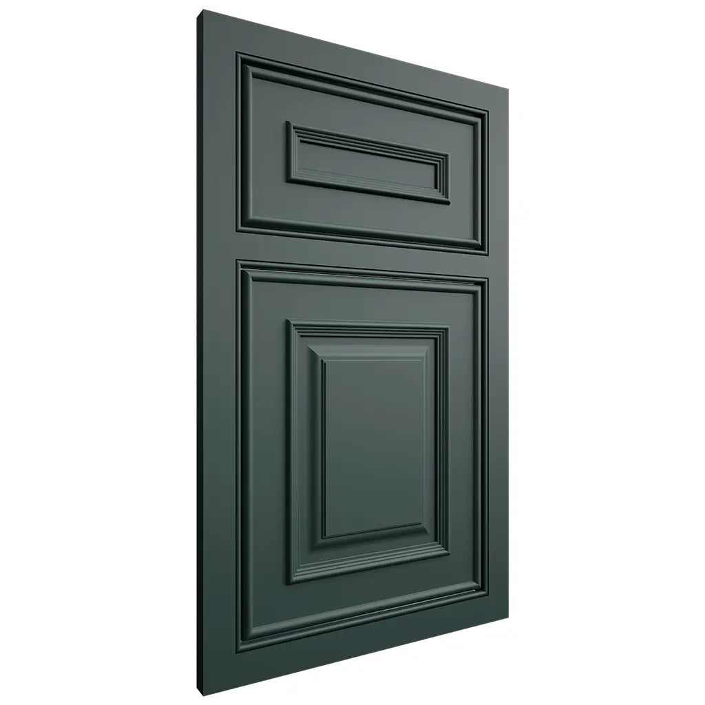 Shiloh Cabinetry Beaded Inset Portland Paintable Billiard Green Door