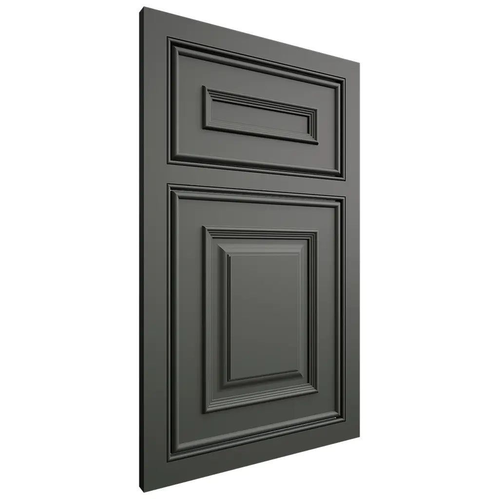 Shiloh Cabinetry Beaded Inset Portland Paintable Pewter Green Door