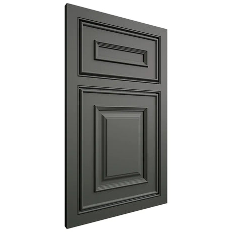 Shiloh Cabinetry Beaded Inset Portland Paintable Pewter Green Door