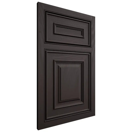 Shiloh Cabinetry Beaded Inset Portland Poplar Plain Cut Carbon Door