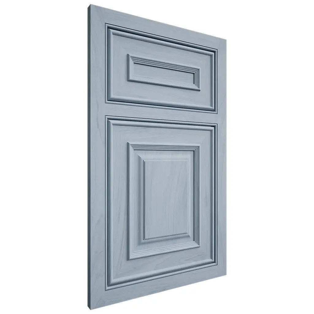 Shiloh Cabinetry Beaded Inset Portland Poplar Plain Cut Sky Door