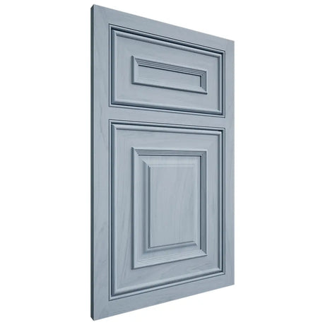 Shiloh Cabinetry Beaded Inset Portland Poplar Plain Cut Sky Door