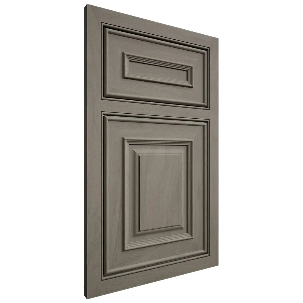 Shiloh Cabinetry Beaded Inset Portland Poplar Plain Cut Thyme Door