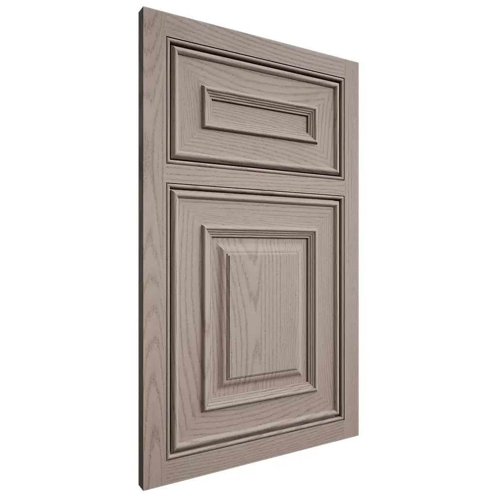 Shiloh Cabinetry Beaded Inset Portland Red Oak Plain Cut Sterling Door