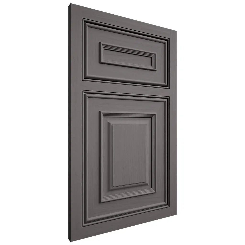 Shiloh Cabinetry Beaded Inset Portland Walnut Plain Cut Cadet Door