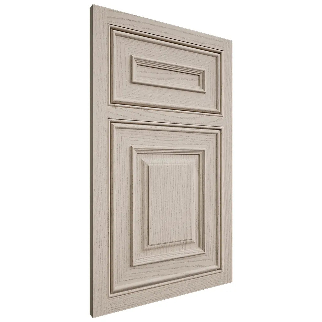 Shiloh Cabinetry Beaded Inset Portland Walnut Plain Cut Seagull Door