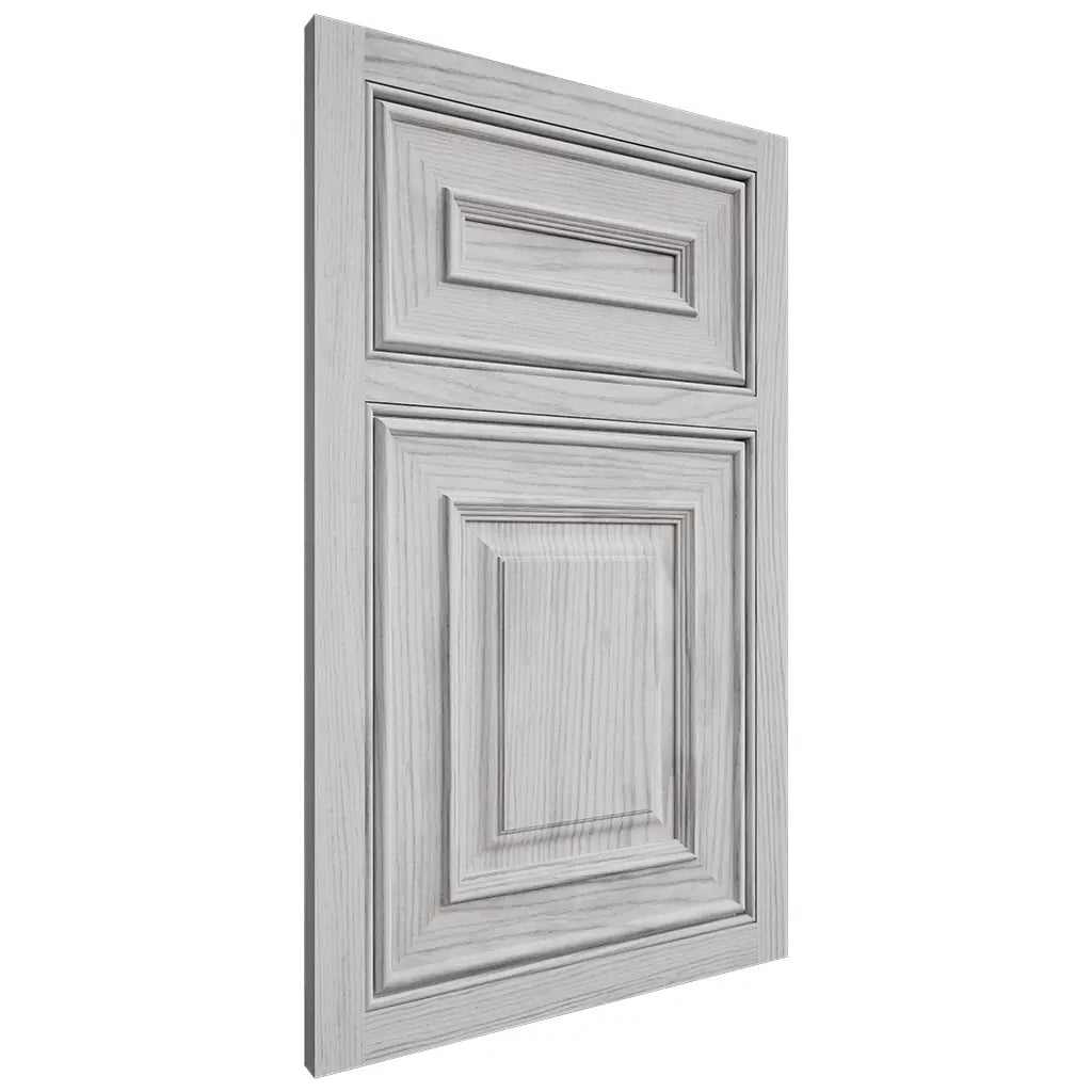 Shiloh Cabinetry Beaded Inset Portland Walnut Plain Cut Stratus Door