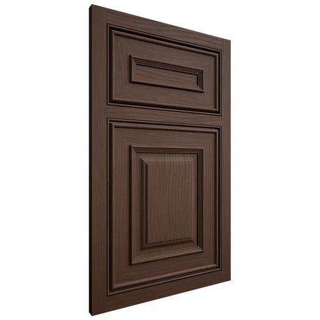 Shiloh Cabinetry Beaded Inset Portland White Oak Plain Cut Braun Door