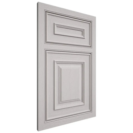Shiloh Cabinetry Beaded Inset Portland White Oak Plain Cut Cotton Door