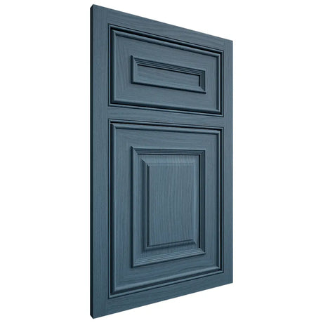 Shiloh Cabinetry Beaded Inset Portland White Oak Plain Cut Hudson Door