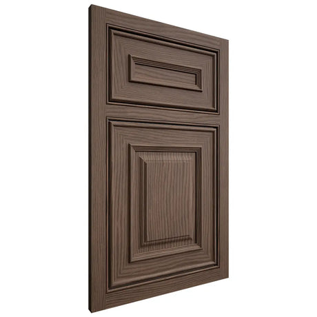 Shiloh Cabinetry Beaded Inset Portland White Oak Plain Cut Mineral Door