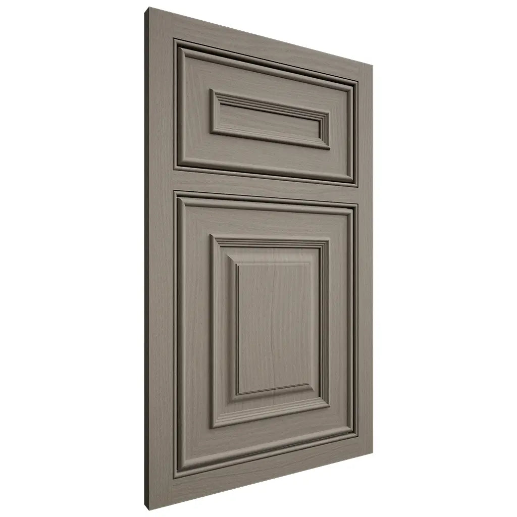 Shiloh Cabinetry Beaded Inset Portland White Oak Plain Cut Thyme Door