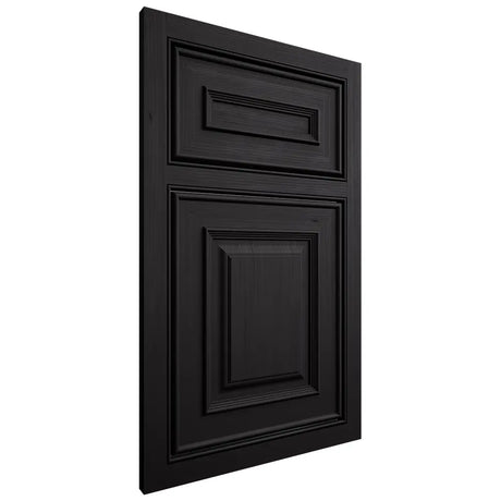 Shiloh Cabinetry Beaded Inset Portland White Oak Quarter Sawn Espresso Door