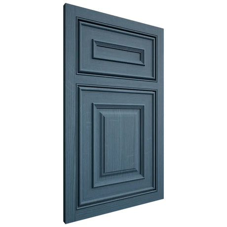 Shiloh Cabinetry Beaded Inset Portland White Oak Quarter Sawn Hudson Door