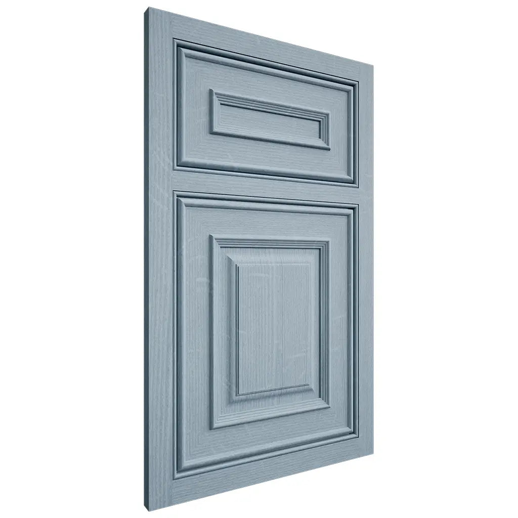Shiloh Cabinetry Beaded Inset Portland White Oak Quarter Sawn Sky Door