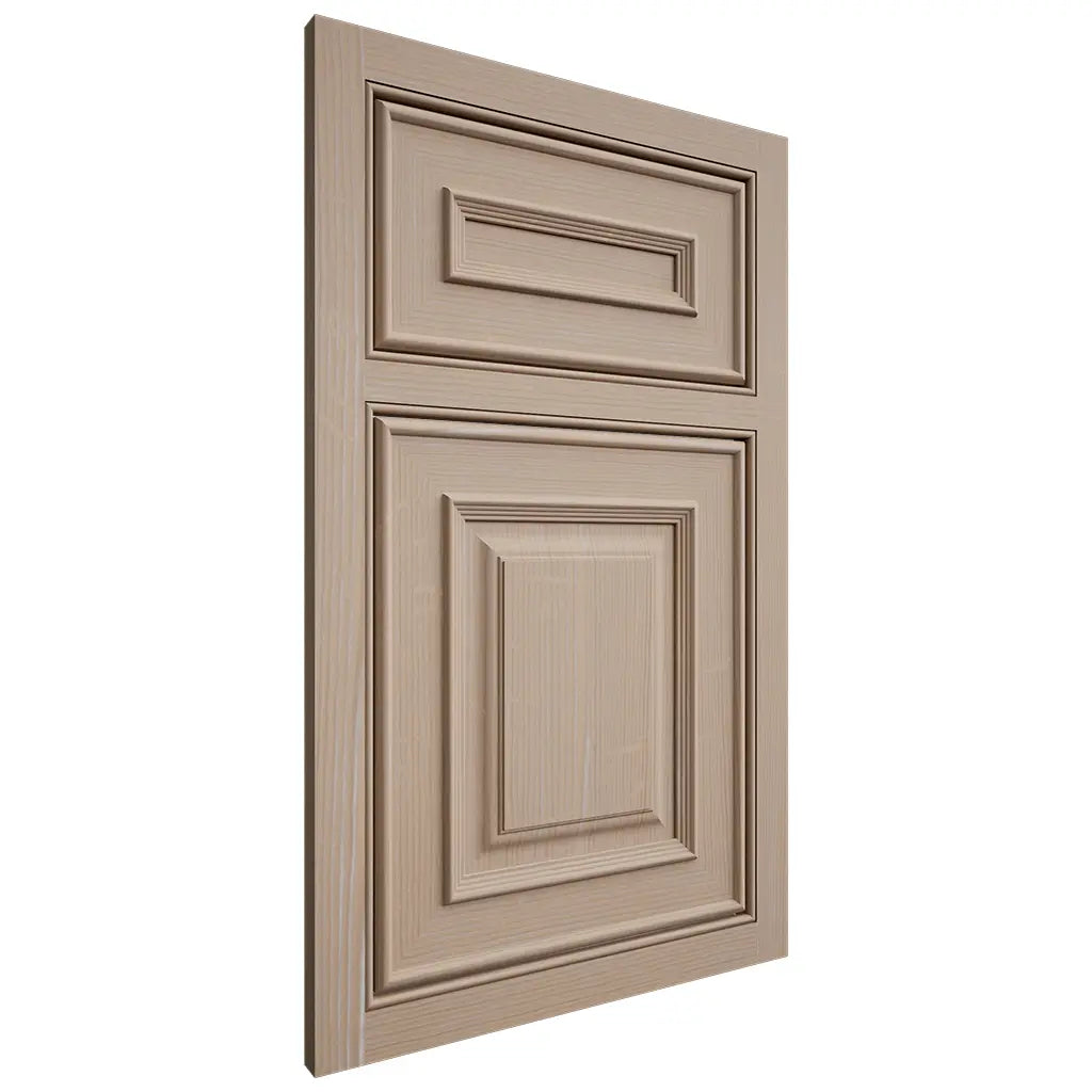 Shiloh Cabinetry Beaded Inset Portland White Oak Quarter Sawn Straw Door